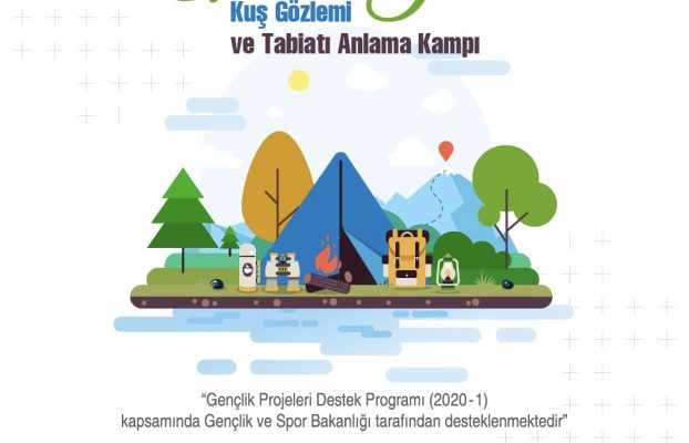 T.C. Gençlik ve Spor Bakanlığı, Gençlik Projeleri Destekleme Programı 2020-1 Çağrısı Kapsamında “Efteni Gölü Kuş Gözlemi ve Tabiatı Anlama Kampı” İsimli Projemiz Kabul Aldı